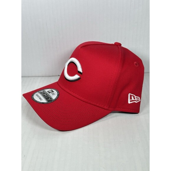 New Era Cincinnati Reds 9FORTY A-Frame MLB Adjustable SnapBack Hat Cap Red NWT - Picture 2 of 5